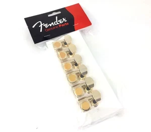 Original Fender Gold "F" Locking Tuner Stratocaster/Telecaster 099-0818-200 L23 - Bild 1 von 2