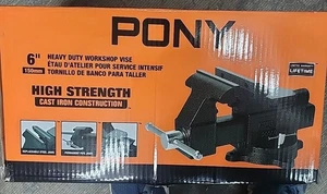 Pony 6" Heavy Duty Workbench Vise 29060 - Picture 1 of 4