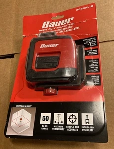 Bauer 20202l-B 50ft selbstnivellierende 360 Grad horizontale Kreuzlinienlaser-Wasserwaage - Bild 1 von 1