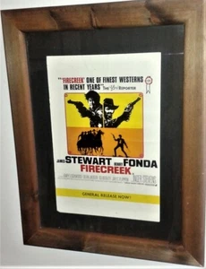 Framed Original British Film Poster - 'Firecreek (1968) - Bild 1 von 3