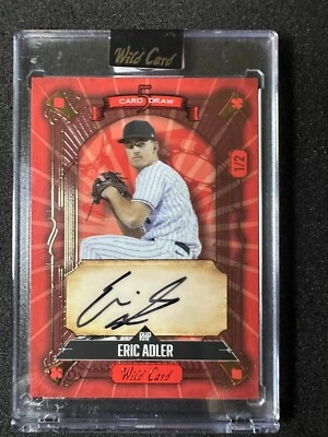 2024 Eric Adler Wild Card Baseball Five Card Draw 1/2 Auto - Image 1 of 2