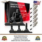 Ignition Coils & Spark Plugs For Saturn Ls Ls1 Lw1 2000 Ls2 Lw2 3.0L 2000