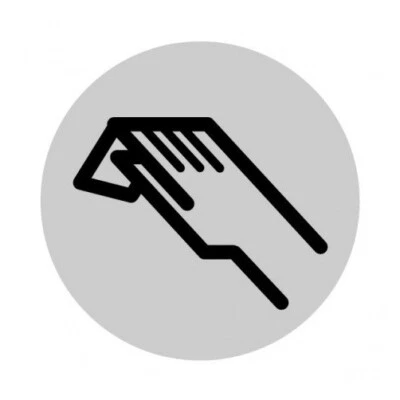 M22-XDL-W-X9, EATON, Button Lens, Symbol Manual Operation, Lot of 100 - Image 1 of 2