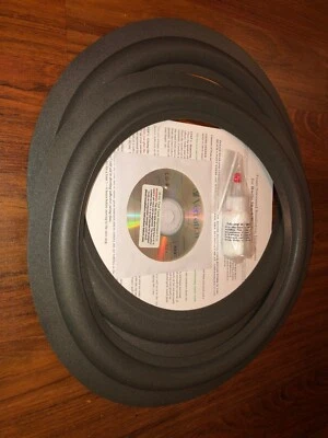 Realistic Radio Shack Mach One Foam Surround Speaker Woofer Repair 15" Kit - Imagem 1 de 4
