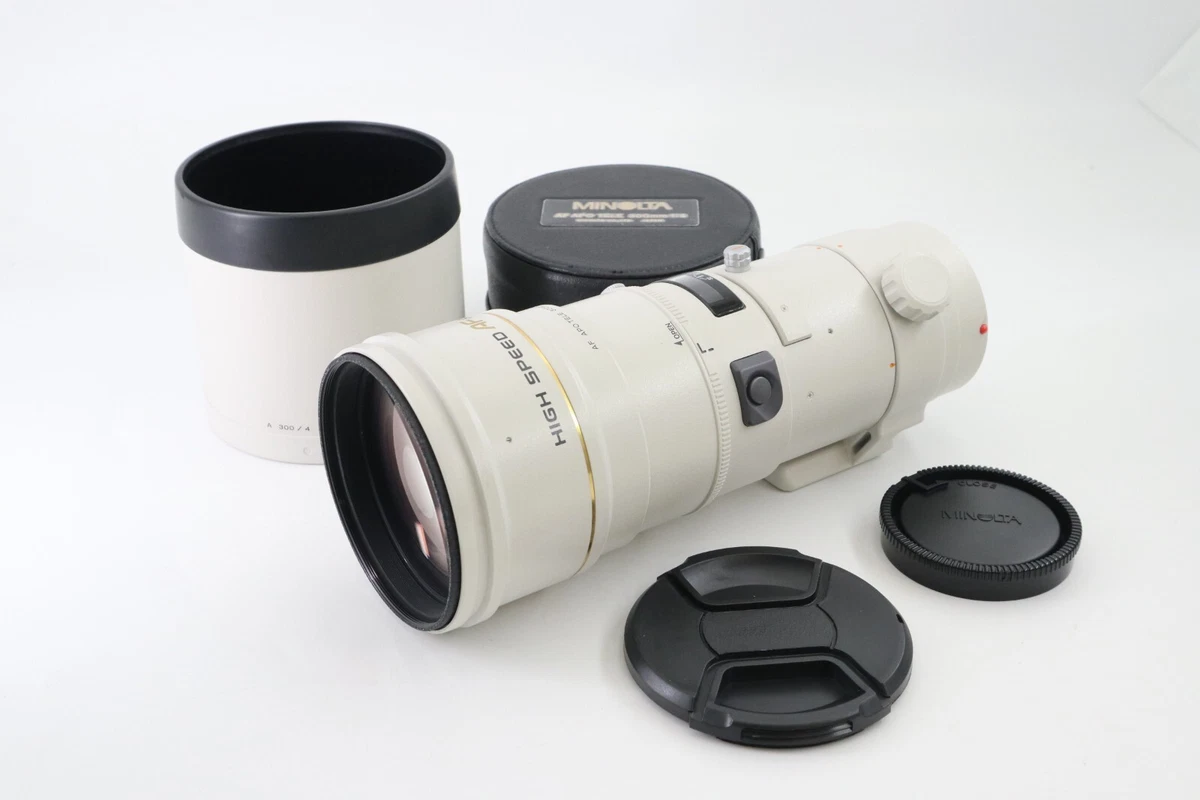 Minolta f/4 300mm Focal Camera Lenses for sale | eBay