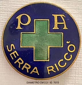 SERRA RICCÒ GENUA ÖFFENTLICHE HILFE GRÜNES KREUZ DIST. FÜR FREIWILLIGE / ASSOZIIERTE - Bild 1 von 6