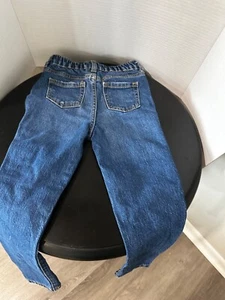 Blue Jeans Girls Stretch Size Kids Size 5 Brand Cat And Jack New - Picture 1 of 2