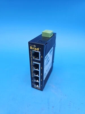 Molex DRL-250P 5-Port Unmanaged Industrial Ethernet Switch 10-30VDC - Image 1 of 4