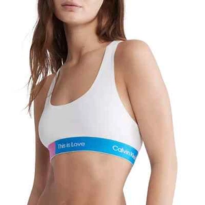 NwT Calvin Klein WOMEN'S (Various) BRALETTES THIS IS LOVE QF7253 ( Wht) - Picture 1 of 6