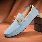 Handmade Suede Leather Loafers shoes Men Moccasins Shoes Flats Driving Shoes