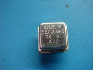 (5) COMCLOK CM21AH-25.000 25 MHz 5V 8 PIN HCMOS CRYSTAL CLOCK OSZILLATOR - Bild 1 von 4