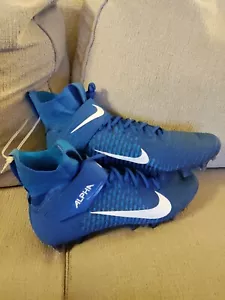 NIKE Alpha Menace Elite Flyknit TD tacchetti blu royal AO3374 400 *Spedizione gratuita* - Foto 1 di 4