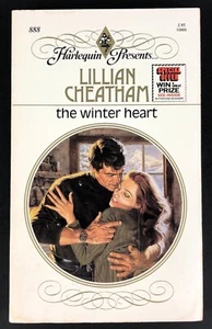 The Winter Heart by Lillian Cheatham Highly Rated Romance Harlequin Presents 888 - Foto 1 di 9