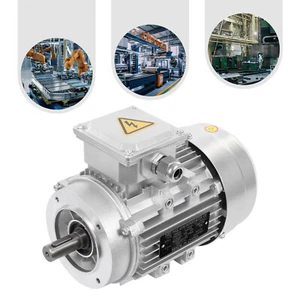 230/400V Drehstrom-Asynchronmotor 0,75kW 1400 U/min IP55 S1 Dauerbetrieb für Mas - Bild 1 von 19