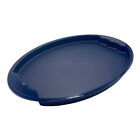 Tupperware Impressions Serving Tray Arctic Blue 17.75" x 12" Oval