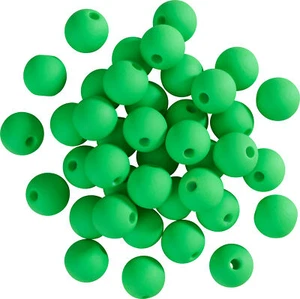 Rico Design Cuentas de neón mate Ø 8mm 40 piezas Perlas de joyería Bola Cadena Artesanías - Imagen 1 de 5