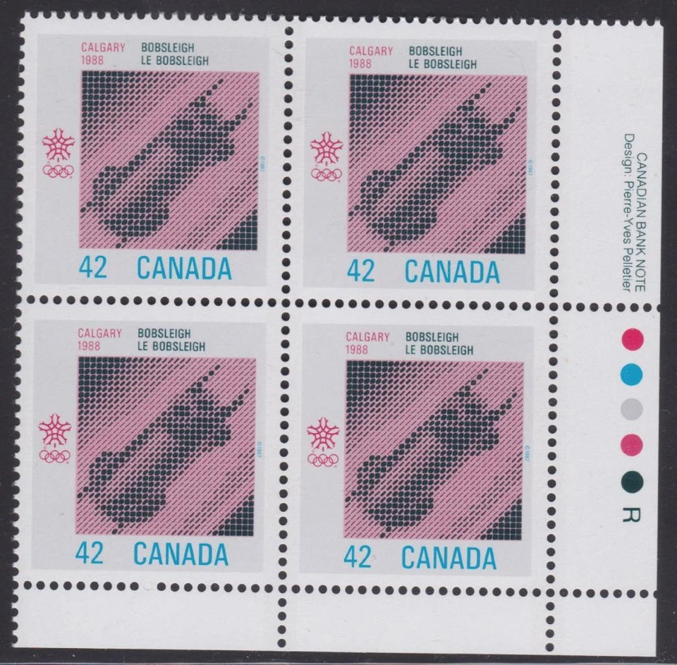 Canada 1987 #PB1131 LR - Olympic Winter Games MNH - Image 1 of 1