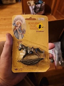 Vintage 1976 Durham Holly Hobbie Old Fashion Miniatures Diecast #16 Hobby Horse - Picture 1 of 5