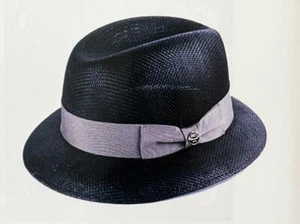 Lowrider Black Fedora Brim Hat OG Style Chicano Rap Cholo Cruising Style - Picture 1 of 3