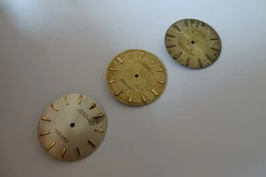 Rolex Oyster Perpetual Lot of 3 Dials Spare Parts Vintage - Picture 1 of 7