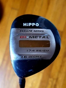 Hippo Escape BiMetal 3 Wood 16* /low torque Flex Graphite 17.4-ss/cu Left Handed - Picture 1 of 8