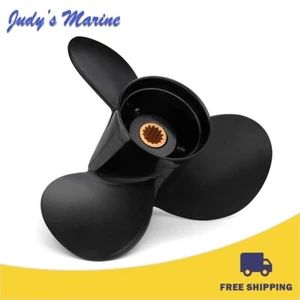 10 1/4 x 14 Aluminum Outboard Propeller fit Evinrude 15-35HP 14 Spline Tooth,RH - Picture 1 of 6