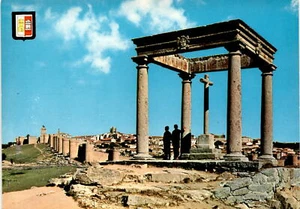 Alte Postkarte "Los Cuatro Postes" Madrid Dominguez Ediciones OFISA - Bild 1 von 2