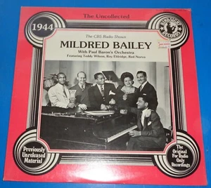 MILDRED BAILEY with Paul Baron's Orchestra 1944 - Hindsight HSR-133 SEALED - Picture 1 of 2