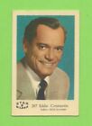 1962 Dutch Gum Card Star Bilder B #287 Eddie Constantine