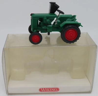 Rara WIKING 1/50 Trattore Fattoria Normag Faktor 1 Verde #8750230 IN Box - Immagine 1 di 4