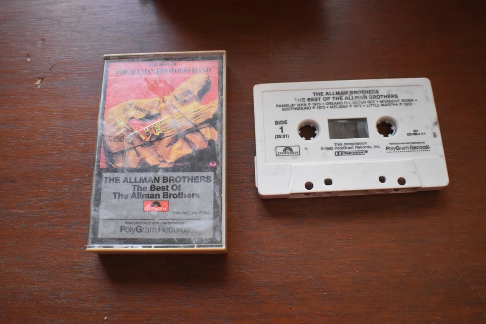 The Allman Brothers Band - "The Best of The Allman Brothers" - Cassette - Image 1 of 1