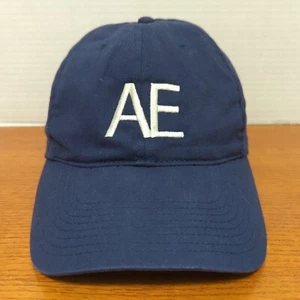 Nike Golf Hat Cap Strap Back Initials AE Letters Cotton Navy Adjustable - Picture 1 of 10