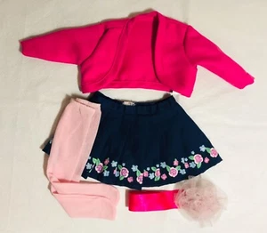 Kingstate Clothing Outfit Skirt Jacket & tights FITS ALL 18" Dolls American Girl - Picture 1 of 4