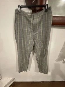 Bar III checkered dress pants size 14 - Picture 1 of 7