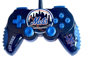 EXCELENTE MANDO DE JUEGO CON CABLE NEW YORK METS MAD KATZ PLAYSTATION 2 PS2 - Imagen 1 de 5