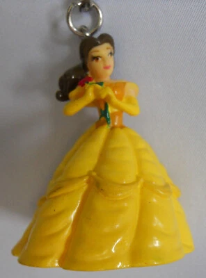 Disney BELLE Bella Bestia PVC Mochila Cremallera Tirar Llavero Llavero Adorno Llavero Foto 1 de 4