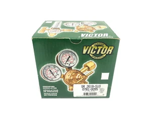Victor 0781-0095 Professional Single Stage LP Regulator SR261B-510 40 PSIG - Picture 1 of 7