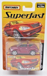 Matchbox New Superfast #10 Chrysler PT Cruiser red. blister card. Limited 15500 - Picture 1 of 1