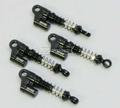 For 1/24 Axial SCX24 Upgrade METAL Suspension SHOCKS Aluminum 36mm (4) pcs BLACK - Image 1 of 4