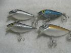 Vintage Storm ThinFin  Shallow Diving Lure Lures  Pre Rapala Lot Of Four