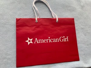 American Girl 2015 Large  Logo 12" x 16" x 8" Paper Bag/NEED SURGERY $$ - Bild 1 von 4