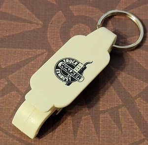 Keychain Key Ring Bottle Opener Vintage NOS Walker Truck Exhaust Advertising - Picture 1 of 5