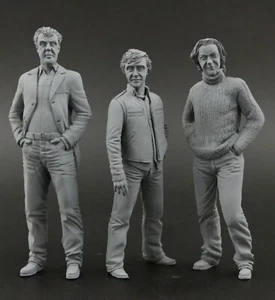 Clarkson & Hammond & May Figura per 1:18 Top Gear Grand Tour BMW Kyosho - Foto 1 di 5