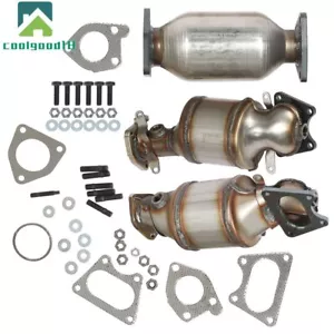 Catalytic Converter Set Bank 1 & 2 & Rear For 2003-2007 Honda Accord Hybrid 3.0L - Bild 1 von 12