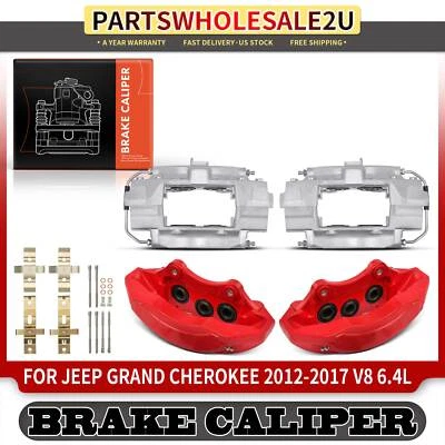 4x Front & Rear Disc Brake Caliper for Jeep Grand Cherokee 2012 2013-2017 6.4L - Image 1 of 4
