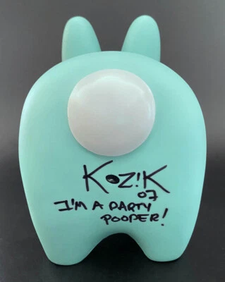 Frank Kozik FIRMADO Kidrobot 10" Como Nuevo Smorkin' Labbit INSC AUTOGRAFIADO NUEVO EN CAJA LE 400 Foto 1 de 4
