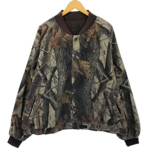 90'S Liberty Camouflage Pattern Real Tree Camo Padded Blouson Men's XXL Vint... - Picture 1 of 15