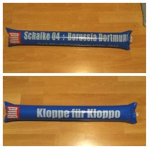 Bang-Sticks für FC Schalke 04-Fans * Kloppe für Kloppo * Revierderby im April 12 - Picture 1 of 1