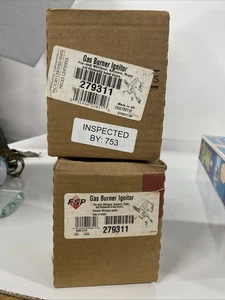 Qty 2 OEM Kenmore Gas Dryer Igniter 279311 Fsp Whirlpool Burner ￼ - Picture 1 of 6