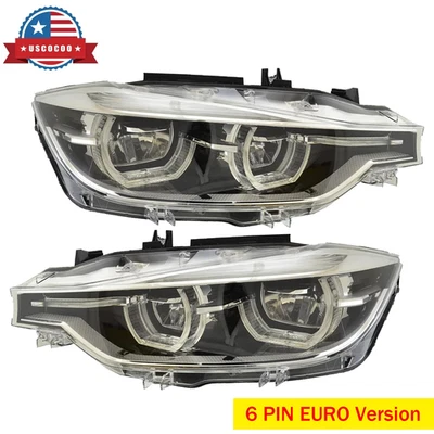 LED 车头灯 LH 右握 无 AFS 适用于 2016 - 2018 宝马 320i xDrive 欧洲版 — 第 1/4 张图片